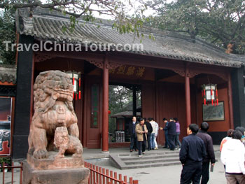 wuhou temple entrance