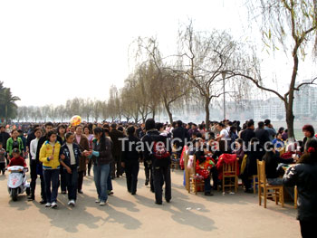 Chinese new year celebration dazhou square