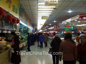 Harbin daoli food market