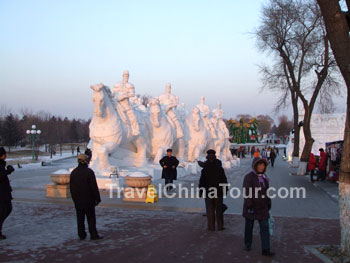Harbin Snow Sculpture Festival