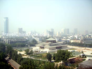 small wild goose pagoda