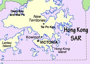 hong kong map